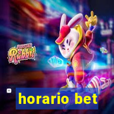 horario bet